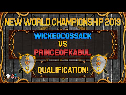 [AoE3] 🌟NWC! WickedCossack vs PrinceofKabul [QUALIFICATION SERIES] New World Championship Qualifier