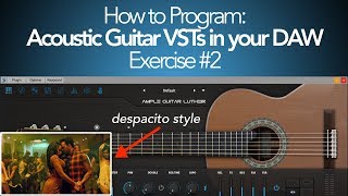 Video thumbnail for How To Program Acoustic Guitars in your DAW: Exercise #2 by HIFIMIDI
