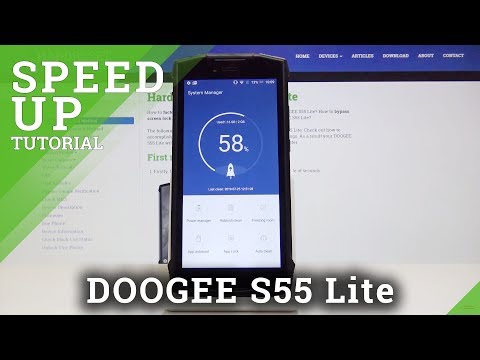 How to Boost System in DOOGEE S55 Lite - Boost EMUI / Clean Up System