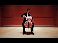 Bach Cello Suite No.6  Courante | John-Henry Crawford