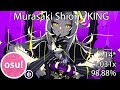 Osu Mania Murasaki Shion KING 4k Nabi S NORMAL 2 14 1 031x 98 88 Handcam