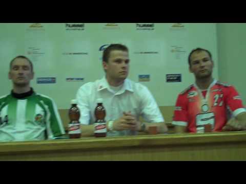Pressekonferenz - SC DHfK Leipzig - Unihockeyteam CFC vs. UHC Sparkasse Weißenfels
