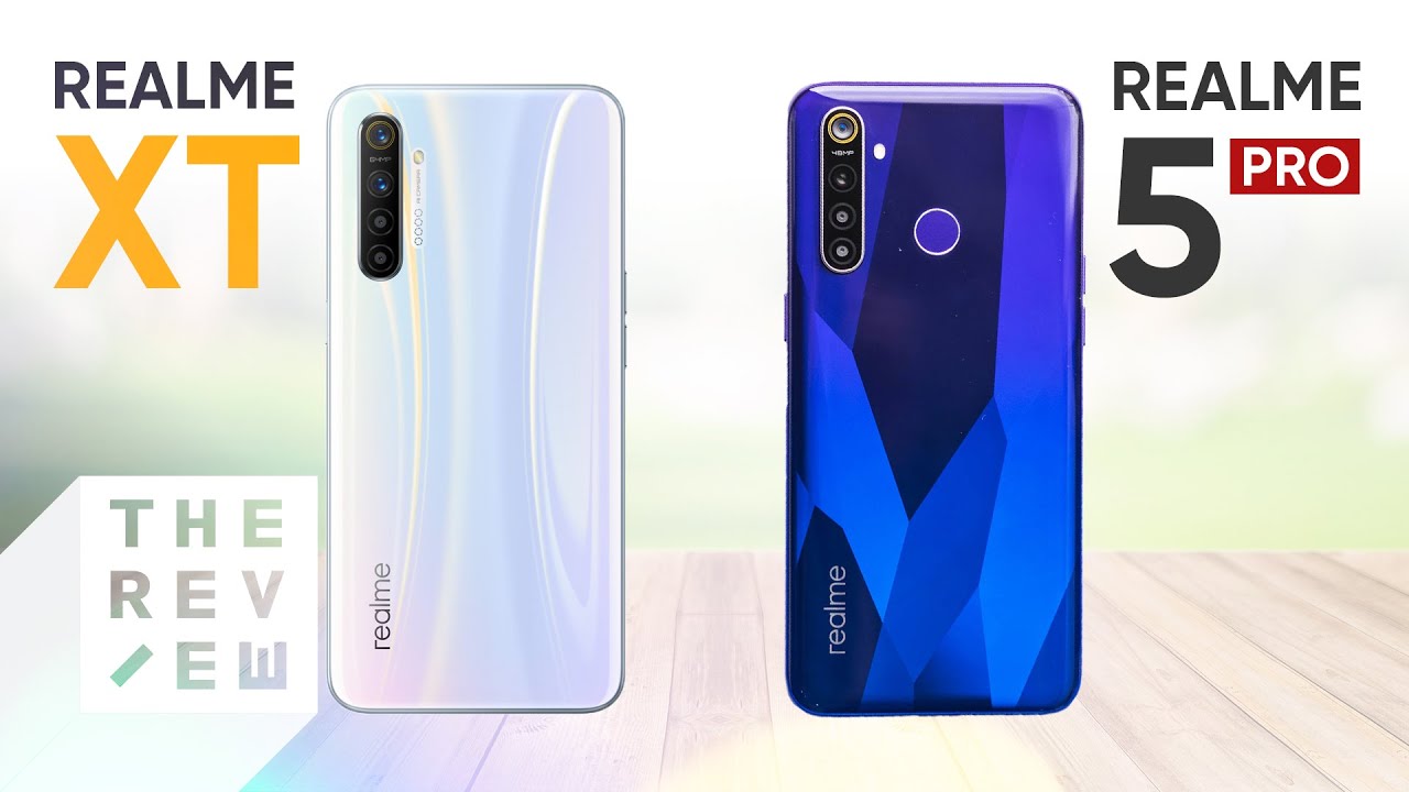 So sánh Realme XT và Realme 5 Pro: Cách nhau 1 triệu, có gì khác biệt?