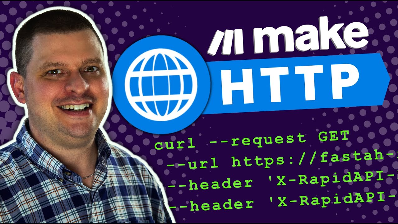 Make.com HTTP (Integromat) Setup for cURL API GET Request