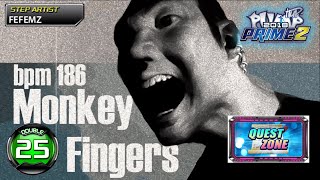 Download lagu [PUMP IT UP PRIME 2] Monkey Fingers D25 4F Quest Zone | Monkey Fefemz mp3