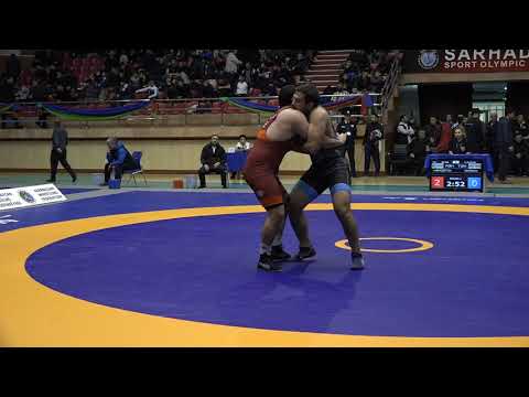 Qualification FS - 92 kg: Asxab Həmzətov - Sədman Əmirov