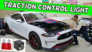 WHY TRACTION CONTROL LIGHT ON FORD MUSTANG 2015 2016 2017 2018 2019 2020 2021 2022 2023