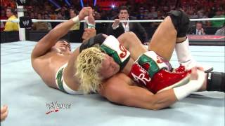 Dolph Ziggler cashes in Money in the Bank to becom