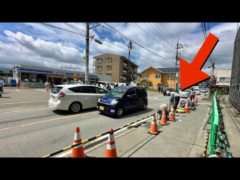 Japan Blocking Lawson Mt Fuji View — but why?