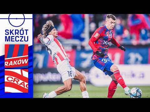 RAKÓW - CRACOVIA | SKRÓT | NOWAK RATUJE REMIS! | Ekstraklasa 2023/24 | 16. kolejka