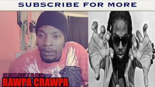 Jahmiel - Never Drop Guard ( Vershon Diss ) Rawpa Crawpa Review