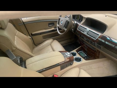 Abandoned bmw v12 760li e66