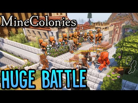 EPIC Battle in Byzantine - Sjin's Minecolonies #42