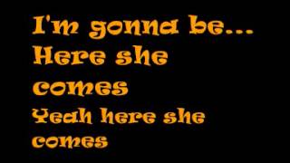 U2-Hallelujah Here She Comes (Lyrics)