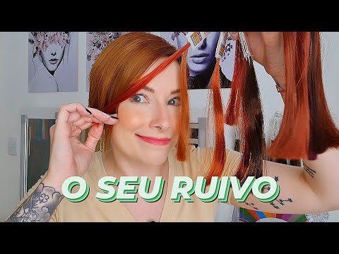 Os RUIVOS De Cada CARTELA!!! 👩🏻‍🦰👩‍🦰👩🏽‍🦰👩🏿‍🦰 #coloracaopessoal #analisecromatica