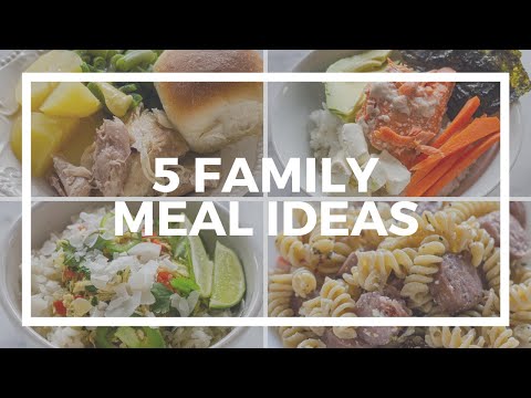 What We Ate: 5 Family Dinner Ideas