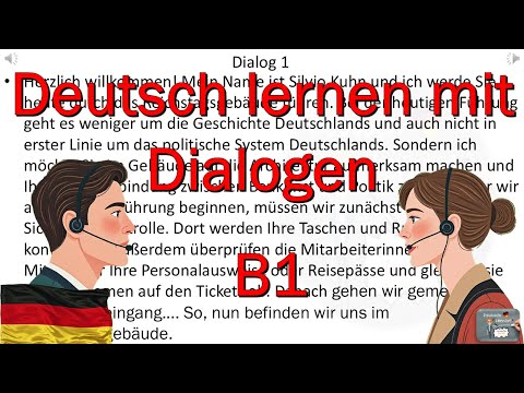 Dialoge B1 | Deutsch lernen durch Hören | 51 | #deutschlernen