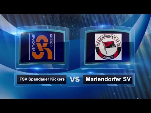 24. Spieltag Spandauer Kickers vs Mariendorfer SV