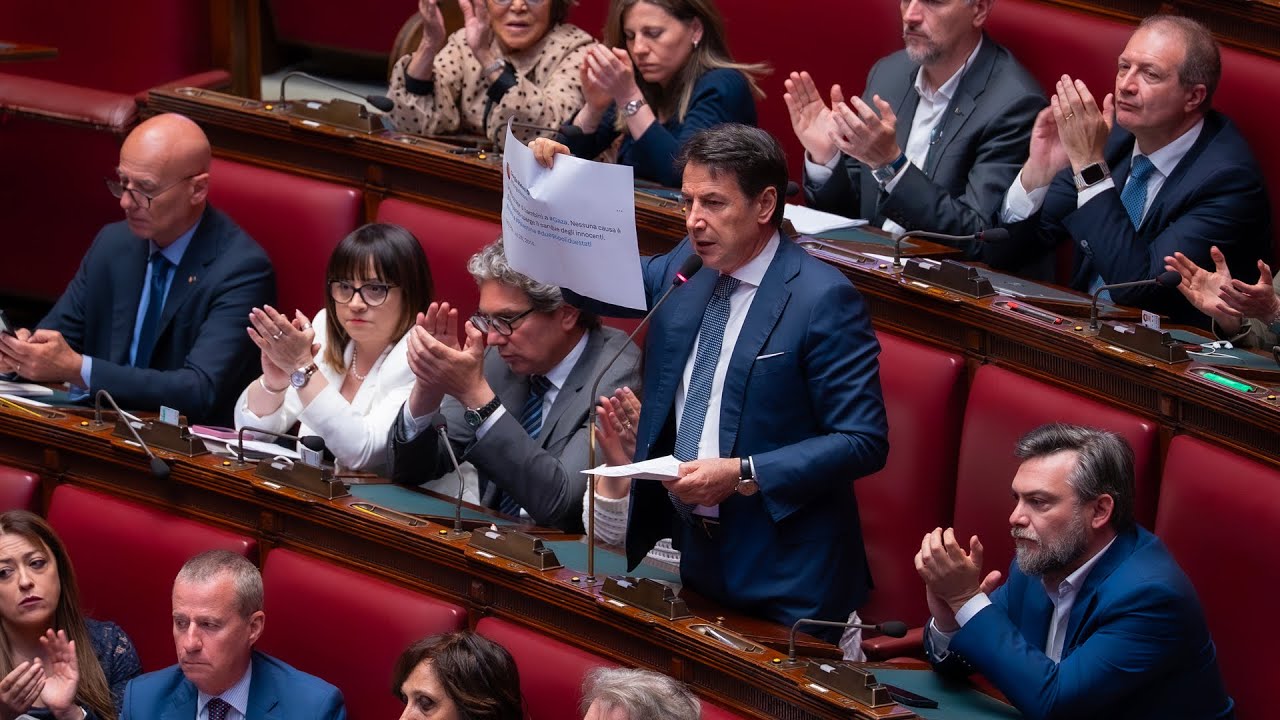 Conte: "A Gaza è in atto un genocidio!" | 21/05/2025