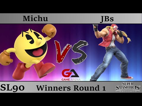 SmashLAN'd 90 - Winners Round 1: Michu (Pac-Man) vs JBs ( Terry)