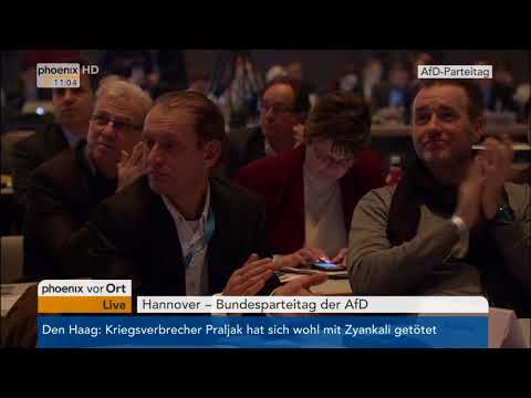 Eröffnungsrede von Jörg Meuthen auf dem AfD-Bundesparteitag am 02.12.2017