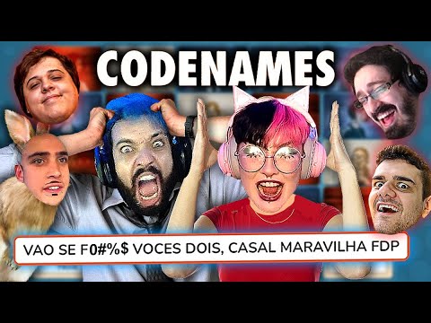 The worst Codenames tips you'll ever see! 😂 w/ Souzones, Guinas, Coelho and Nuuh