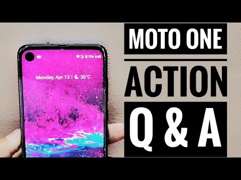 Moto One Action Q & A || All problems solved || All questions Answered