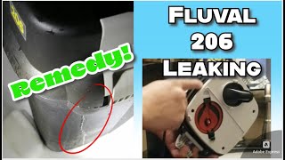 Fluval 206 Leak Remedy Fixed