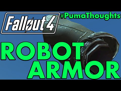 FALLOUT 4: Automatron DLC - Heavy Robot Armor Piece Analysis/Review #PumaThoughts