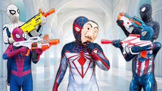 PRO 6 SPIDER-MAN Bros || What's WRONG with White Hero ??? ( Action, Funny )