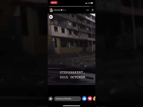 Սիրուշոն Ստեփանակերտից տեսանյութ է հրապարակել