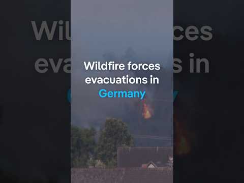 Wildfire forces evacuations in Germany’s Eifel region | DW News