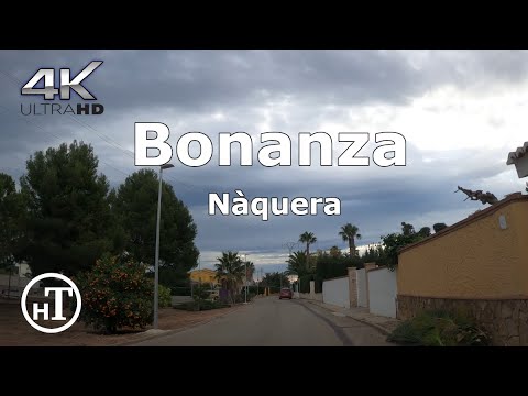 BONANZA (NÀQUERA) Driving Tour - Valencia - Spain [4K|60fps]