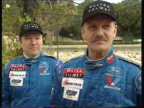 BBC coverage of Rally Monte Carlo`98