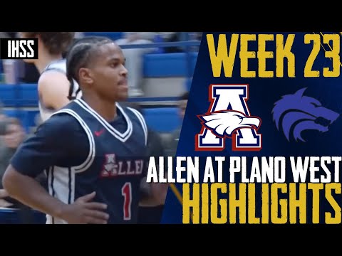 Plano West vs. Allen Thrilling Match Highlights! | High School Basketball