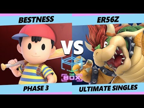 The Box Phase 3 - Bestness (Ness) Vs. ER56Z (Bowser) Smash Ultimate - SSBU