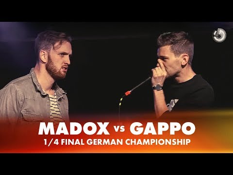 MADOX vs GAPPO | 1/4 FINAL | German Beatbox Championship 2018