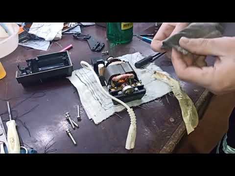 Electric drive, motor tour2 (tur2) for sewing machines maintenance