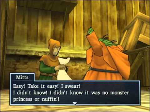 53 Dragon Quest 8 Cut-scene - Found Mitts the thief in Pickham