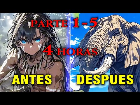 ☢️(4 HORAS) RENACÍ COMO UN NIÑO PRIMITIVO Y CONQUISTÉ EL MUNDO SALVAJE (Parte 1-5)