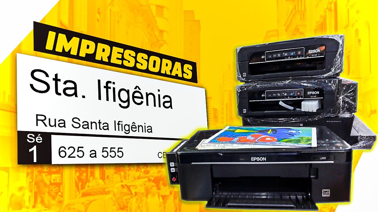Impressoras Rua Santa Efigenia