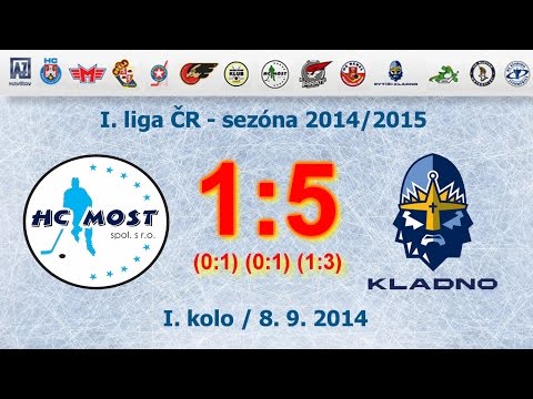 HC MOST - HC RYTÍŘI KLADNO - 8. 9. 2014