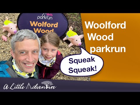 Pass the Pigs at Wolford Wood parkrun