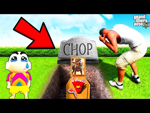 Franklin LOST CHOP in GTA 5 | SHINCHAN and CHOP