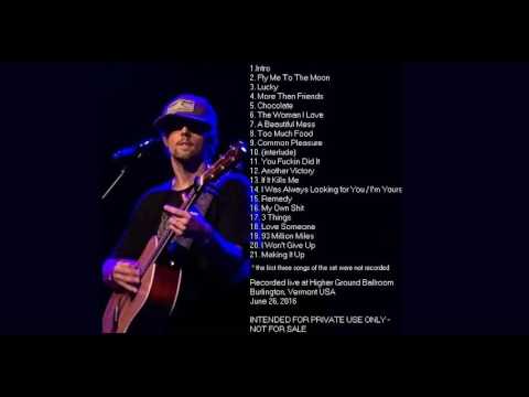 LIve From Higher Ground - Jason Mraz