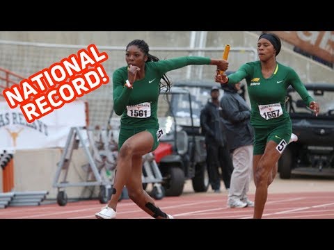 Fastest 4x1 In HS HISTORY!