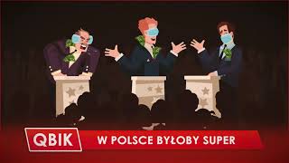 Kadr z teledysku W Polsce Byłoby Super tekst piosenki QBIK