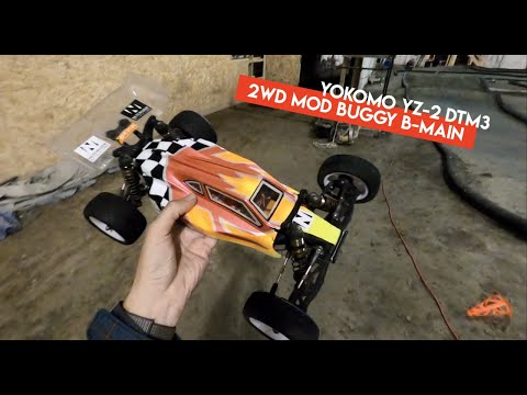 I like this setup! Yokomo YZ2 DTM3 2WD MOD Buggy B-MAIN Race - Netcruzer RC