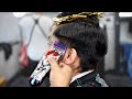 TRANSFORMATION HAIRCUT TUTORIAL LONG HAIR WITH SCISSORS CLIPPER OVER COMB MID FADE
