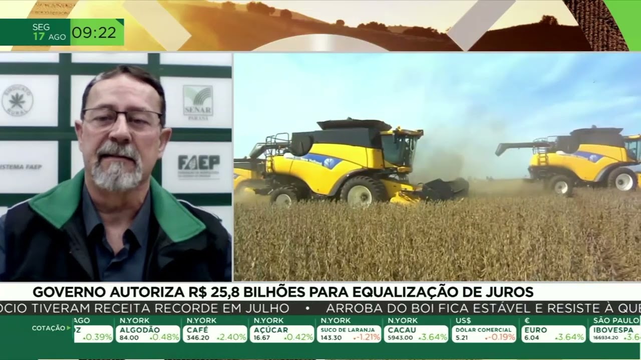 Governo libera R$ 25,8 bilhões para ajudar produtores a renegociar dívidas rurais